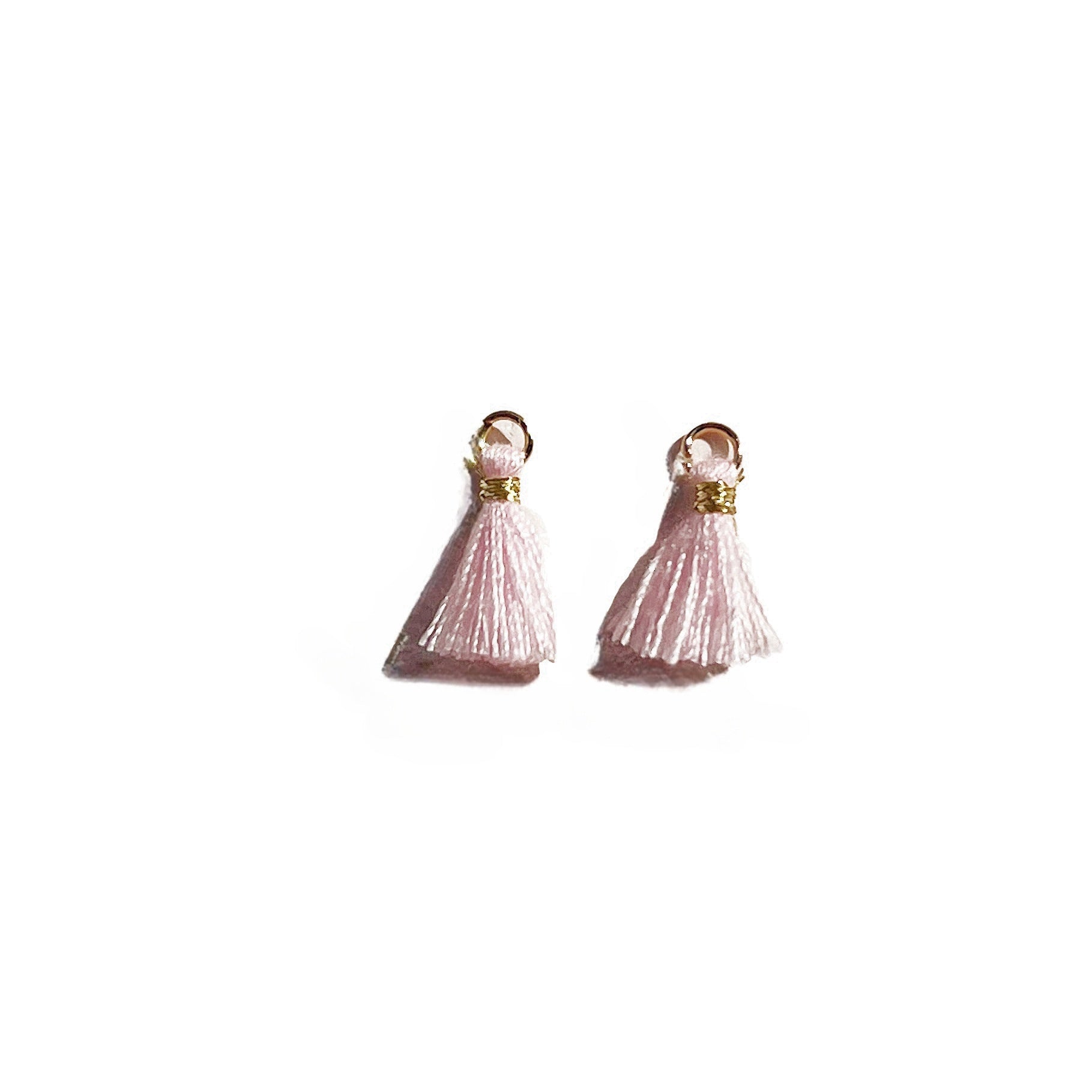 Wholesale 100PCS Mini Cotton Tassel  Earrings Hair Accessories Bracelet